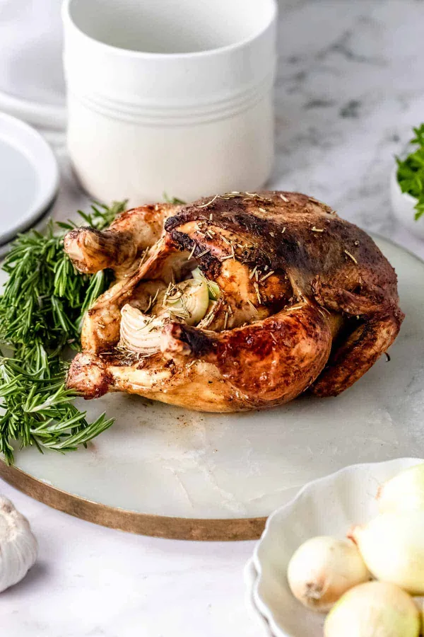 Rosemary Balsamic Roast Chicken