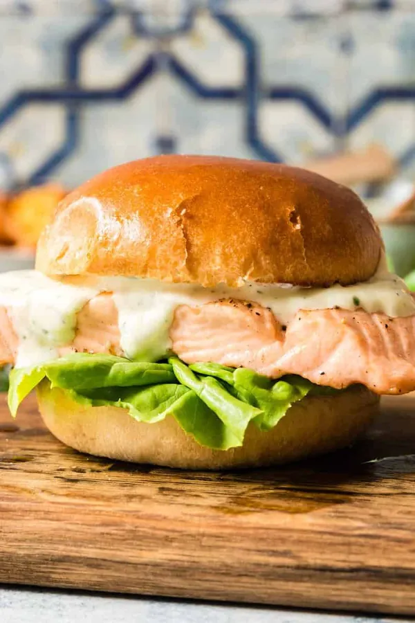 Salmon Sandwiches