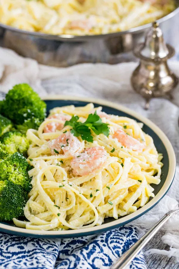 Shrimp Alfredo