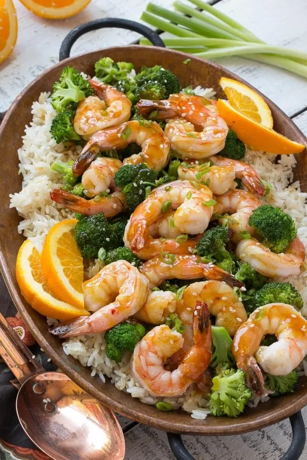 Shrimp and Broccoli