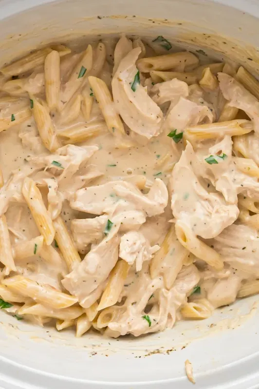 Slow Cooker Chicken Alfredo