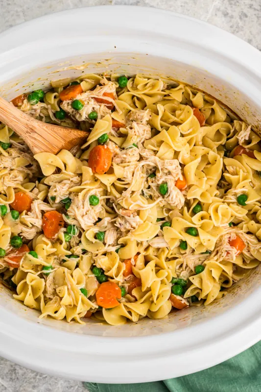 Slow Cooker Chicken and Noodles