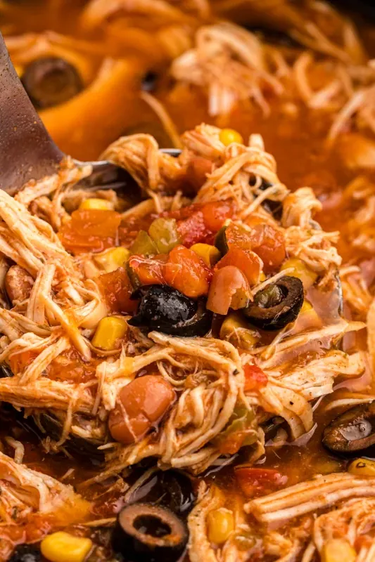Slow Cooker Chicken Taco Soup