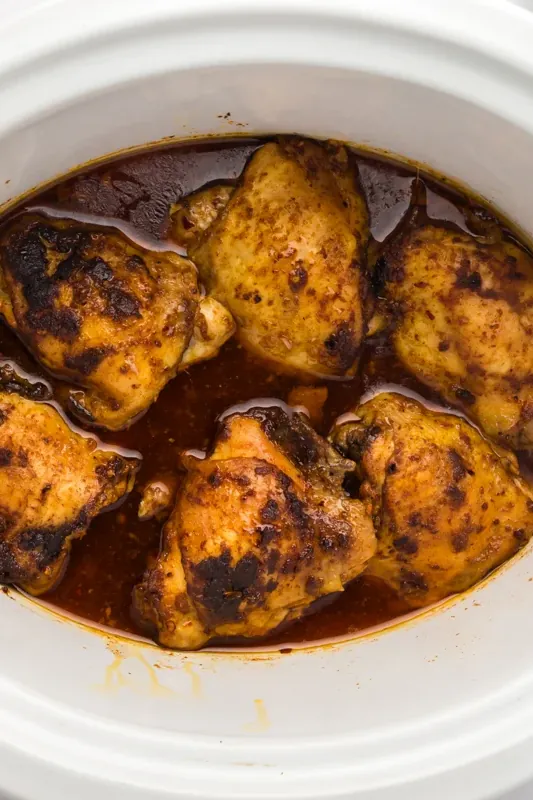 Slow Cooker Chicken Thighs