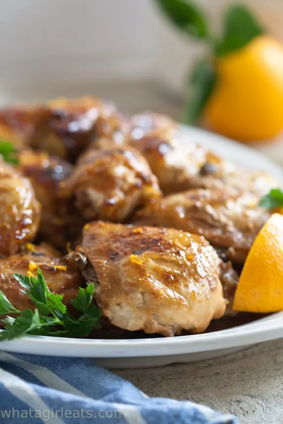 Slow-Cooker Chicken With Orange Sauce {And Grand Marnier}