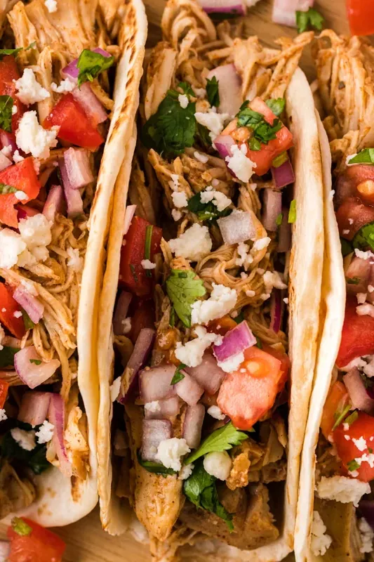 Slow Cooker Cool Ranch Tacos