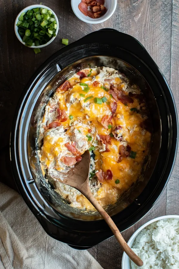 Slow Cooker Crack Chicken