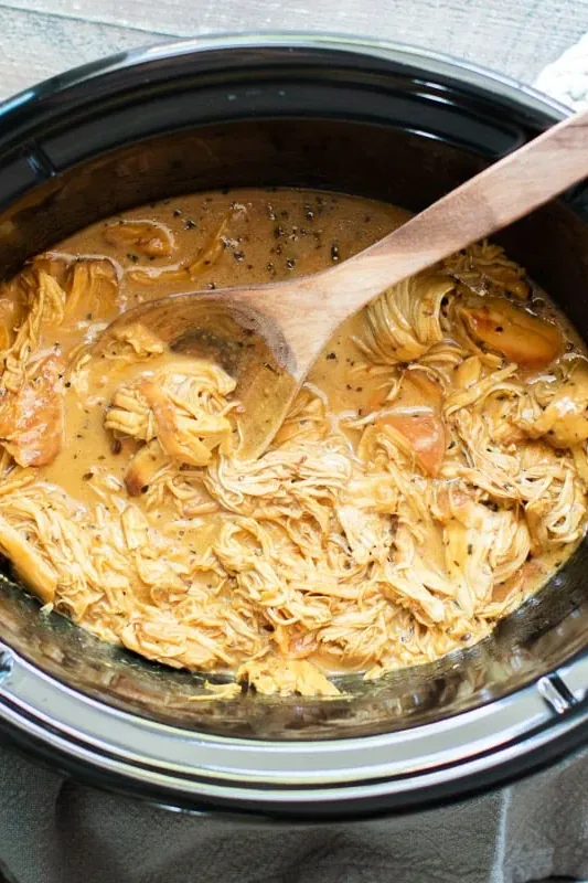 Slow Cooker Honey Mustard Chicken