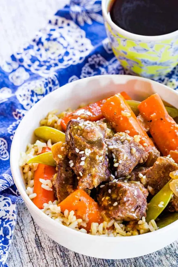 Slow-Cooker Mongolian Beef Stew