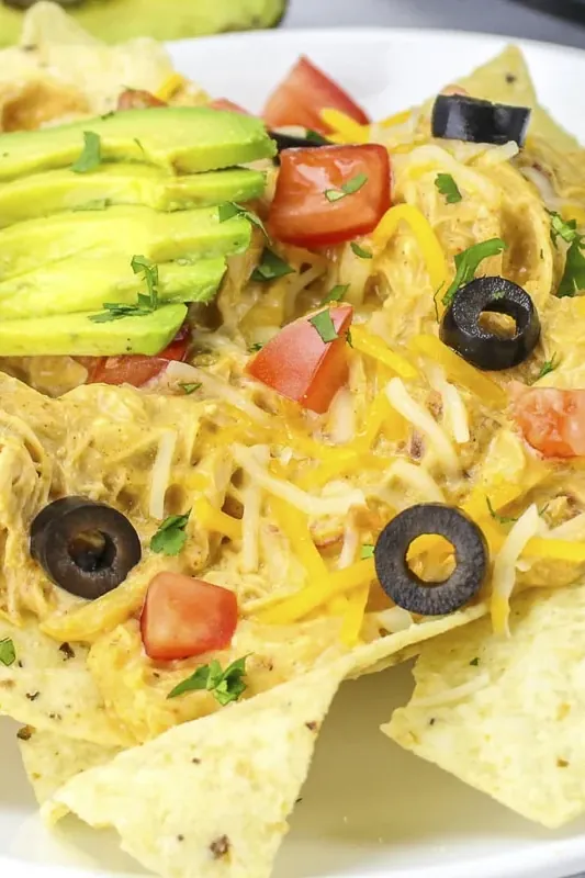 Slow Cooker Queso Chicken