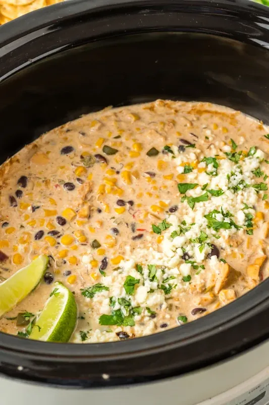 Slow Cooker Street Corn Chicken