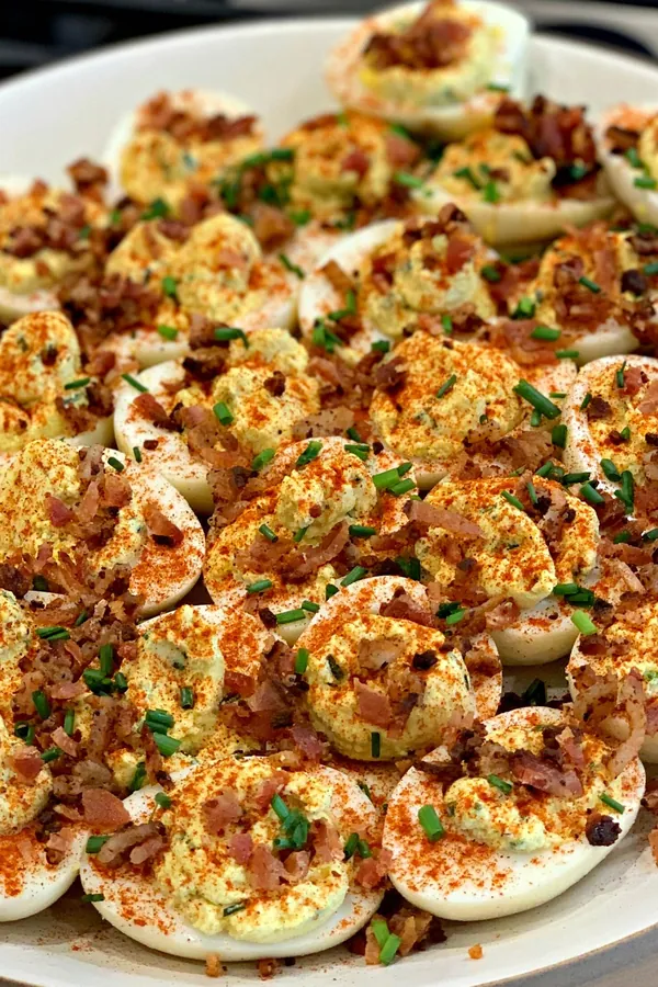 Smoked Deviled Eggs