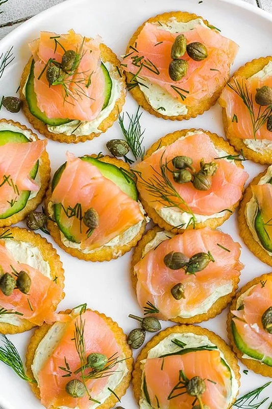 Smoked Salmon Cracker Recipe