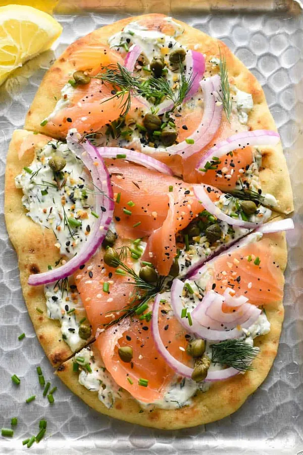 Smoked Salmon Pizza