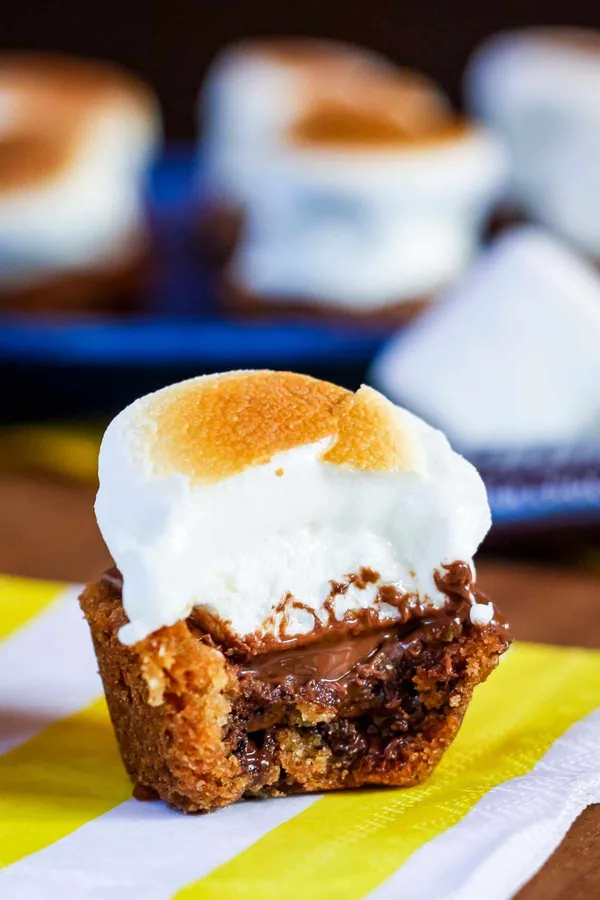 S'Mores Cookie Cups