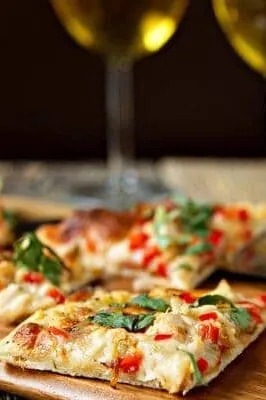 Spicy Chicken and Pepper Jack Pizza