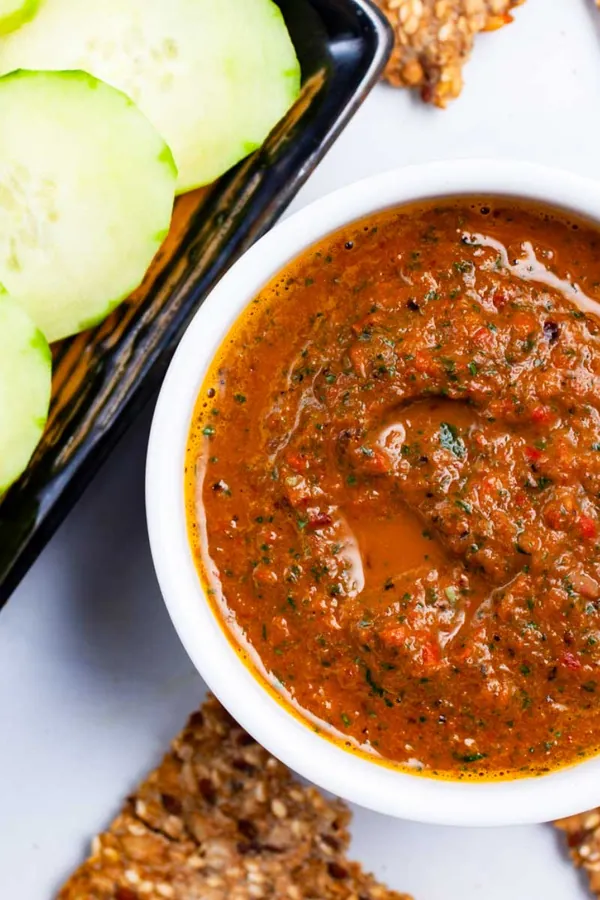 Spicy Italian Red Bell Pepper Spread