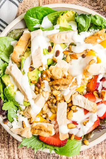 Strawberry Mango Avocado Salad