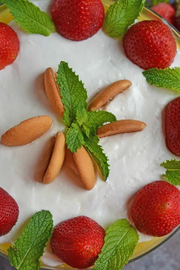 Strawberry Pudding Trifle Recipe