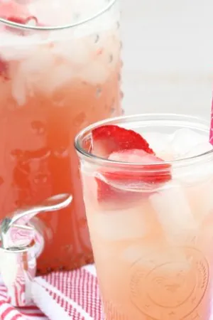 Strawberry Rhubarb Lemonade