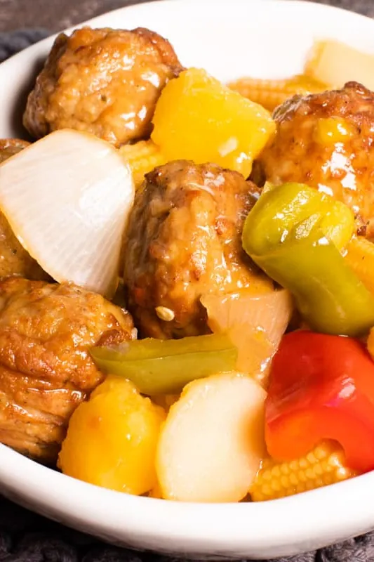 Sweet and Sour Meatballs Recipe