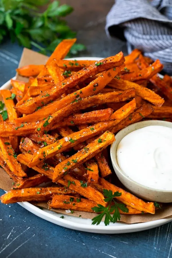 Sweet Potato Fries (Baked or Fried)