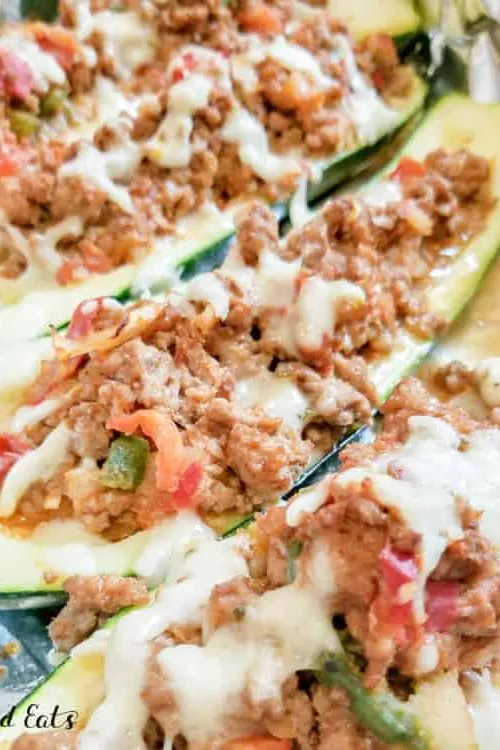 Taco Zucchini Boats
