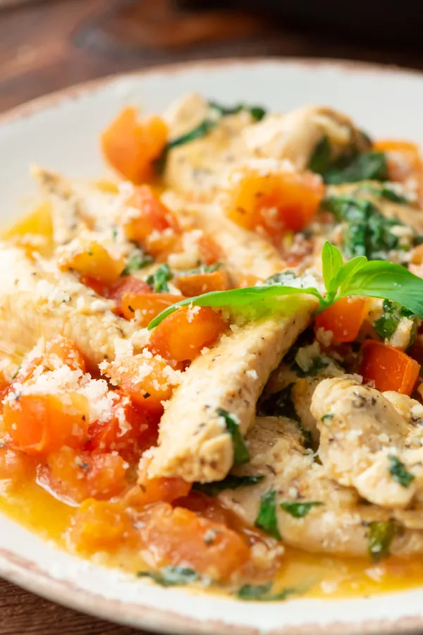 Tomato Basil Chicken