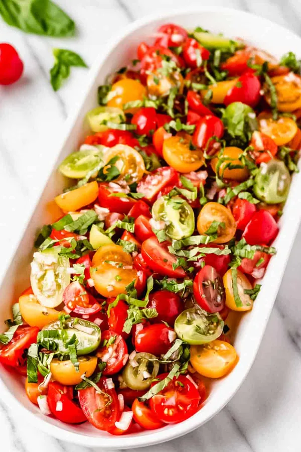 Tomato Basil Salad