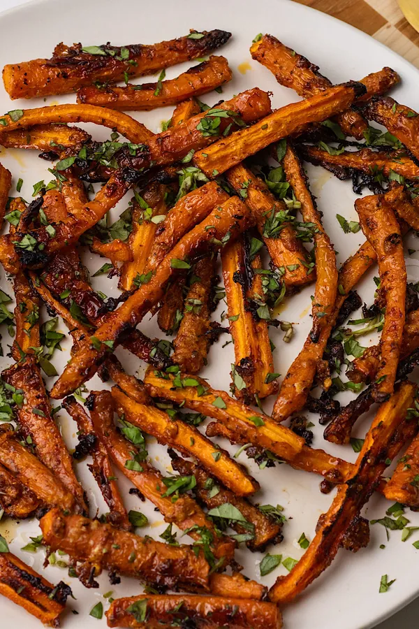 Truffle Garlic Parmesan Carrot Fries