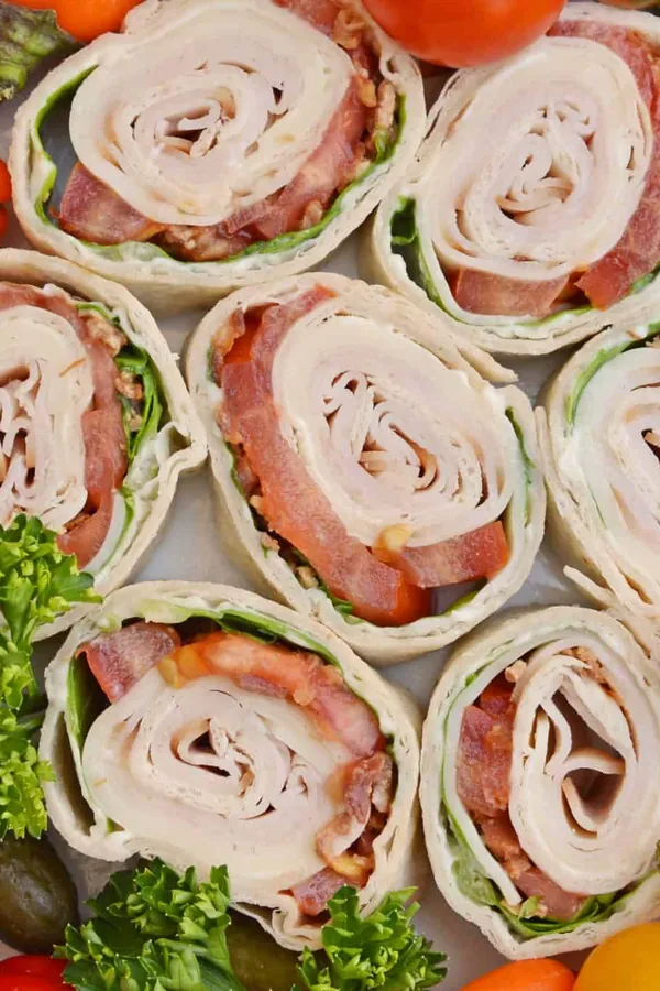 Turkey Club Pinwheels
