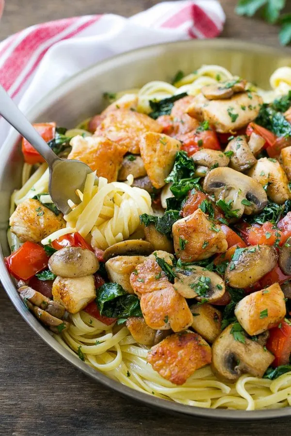 Tuscan Chicken Pasta