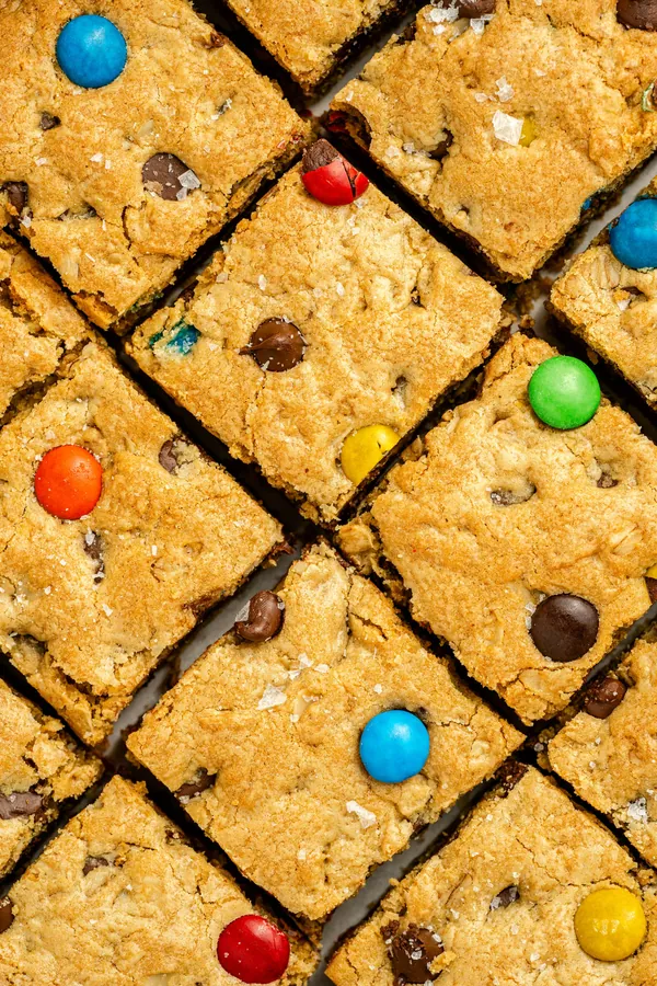 Ultimate Monster Cookie Bars