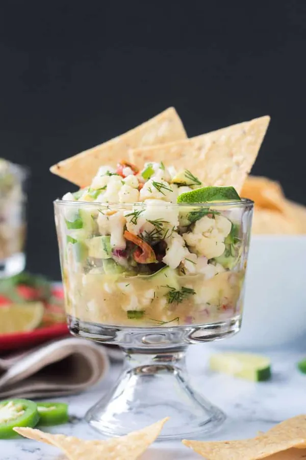 Vegan Dilled Ceviche