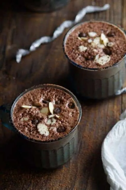Warm Hot Chocolate Smoothie