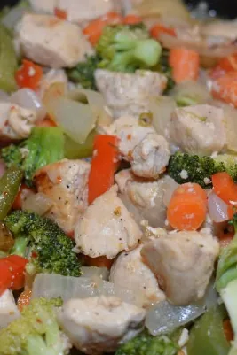 Zesty Italian Chicken Stir Fry
