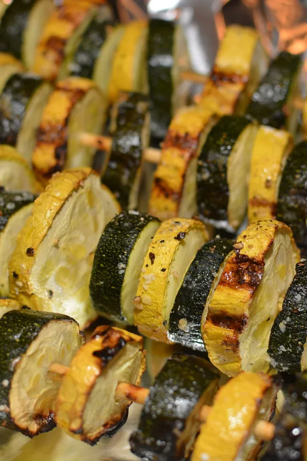 Zucchini & Squash Skewers