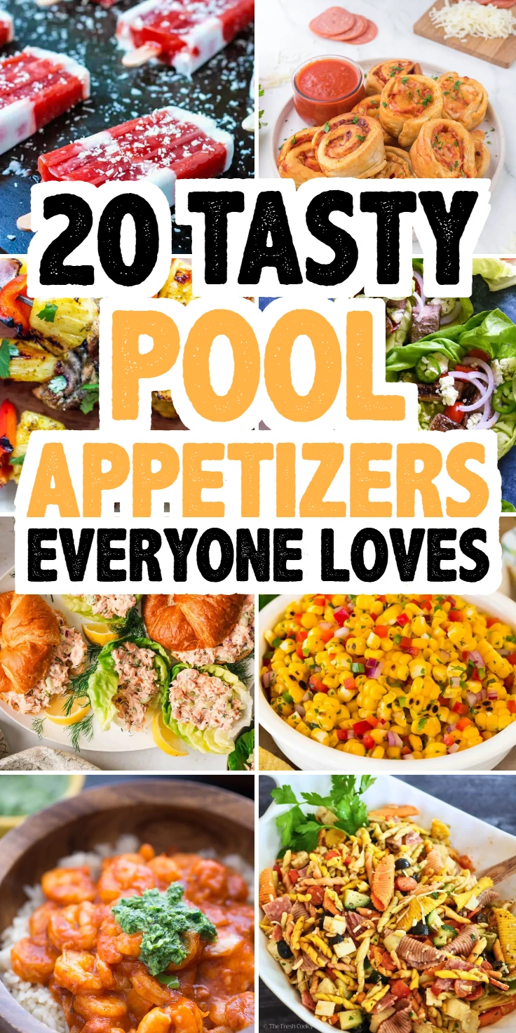 Pool Appetizer Ideas for Summer