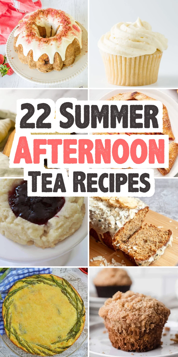 Summer Afternoon Tea Recipes