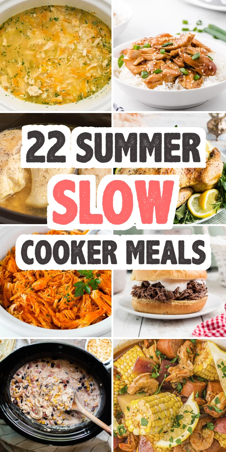 summer slow cooker meals