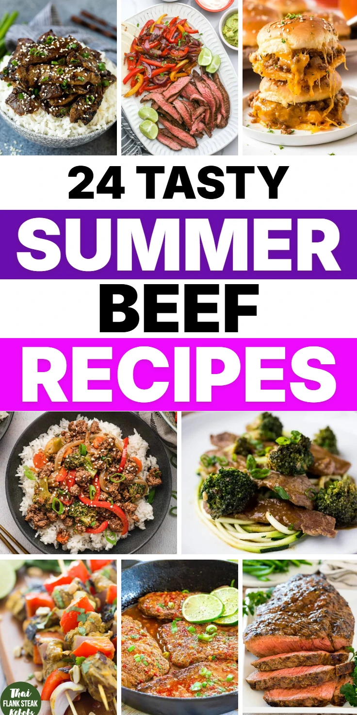 Summer Beef Recipes