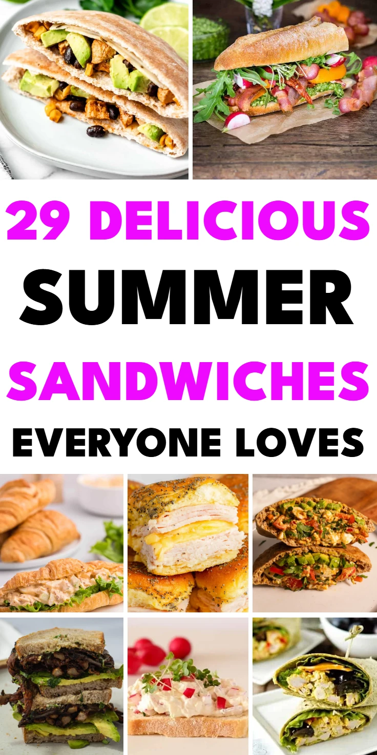 Summer Sandwich Ideas