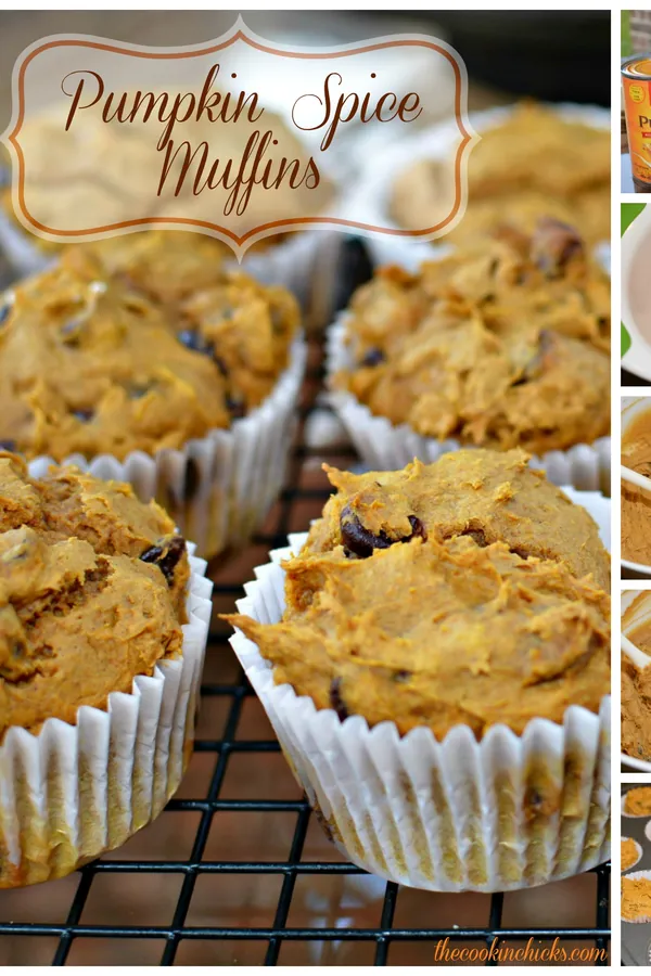 3 Ingredient Pumpkin Spice Muffins