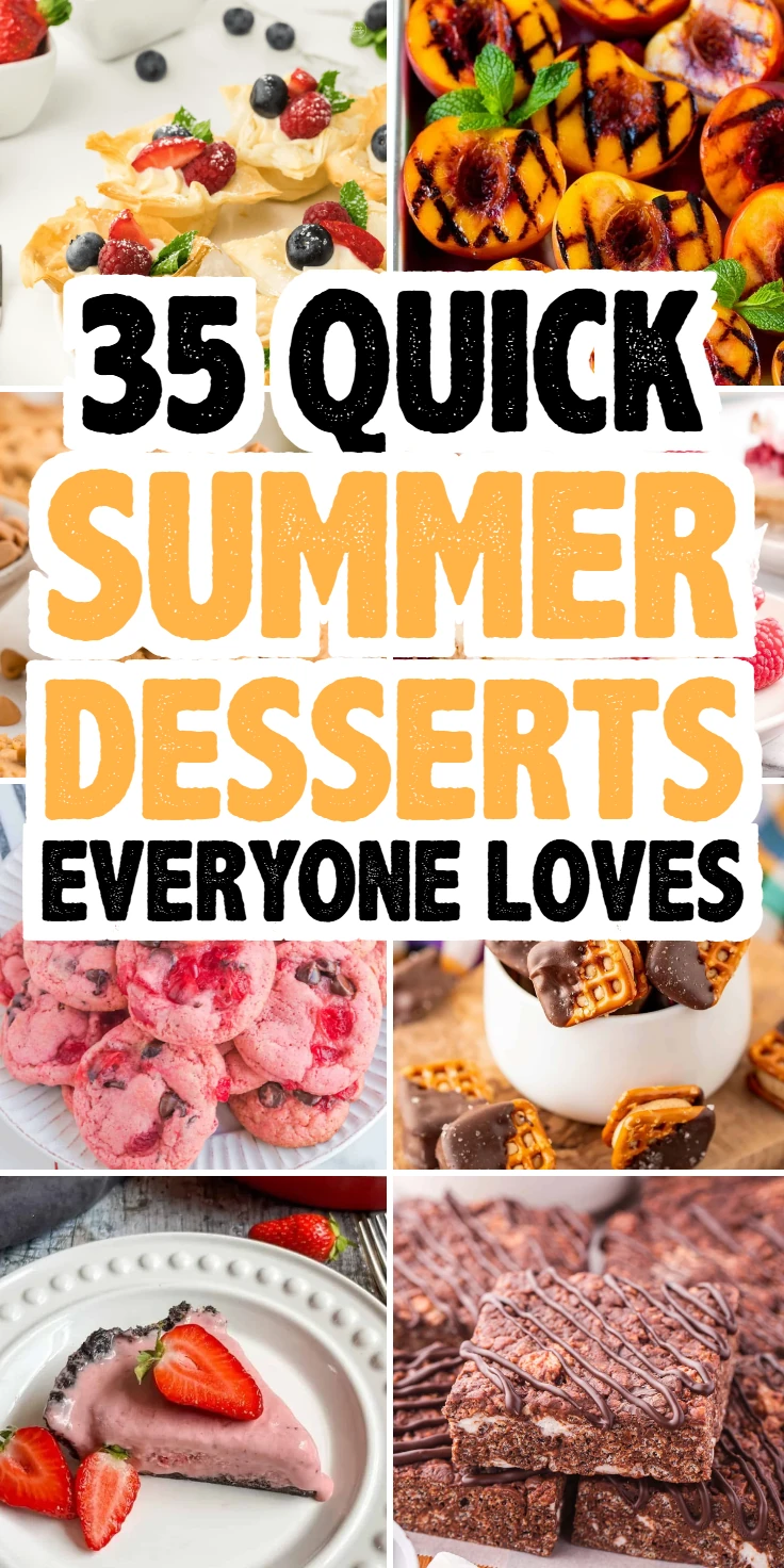Quick Summer Desserts