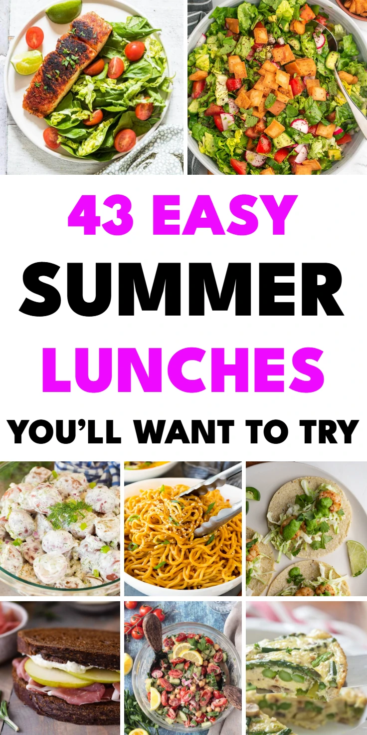 Easy Summer Lunches
