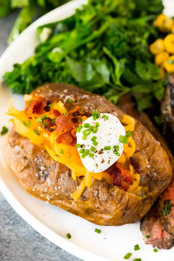 Air Fryer Baked Potatoes