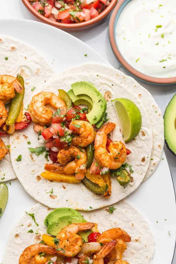 Air Fryer Shrimp Fajitas Recipe