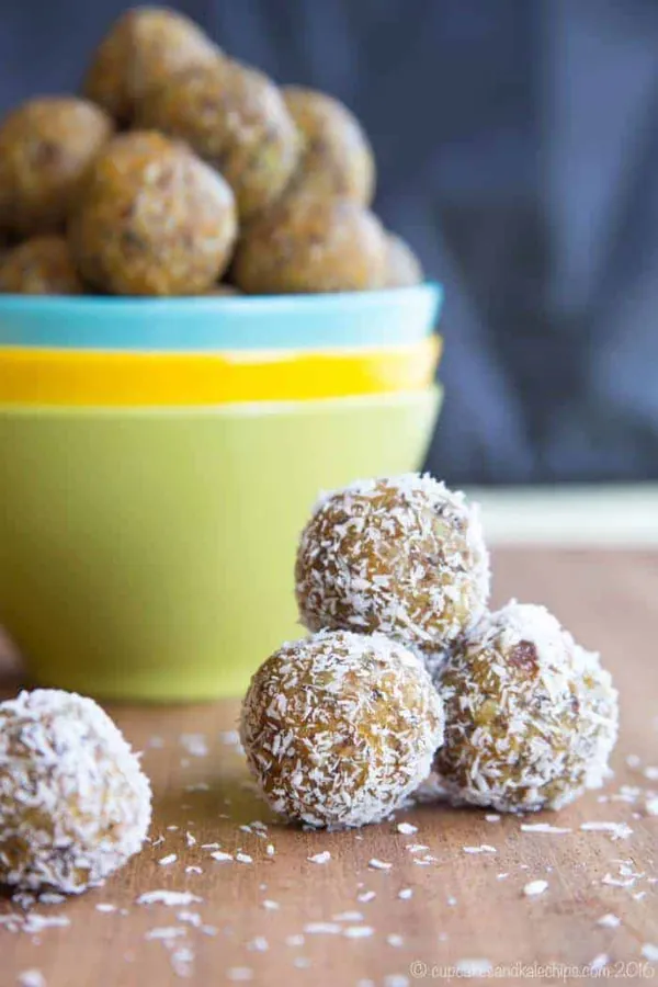 Apricot Coconut Energy Balls