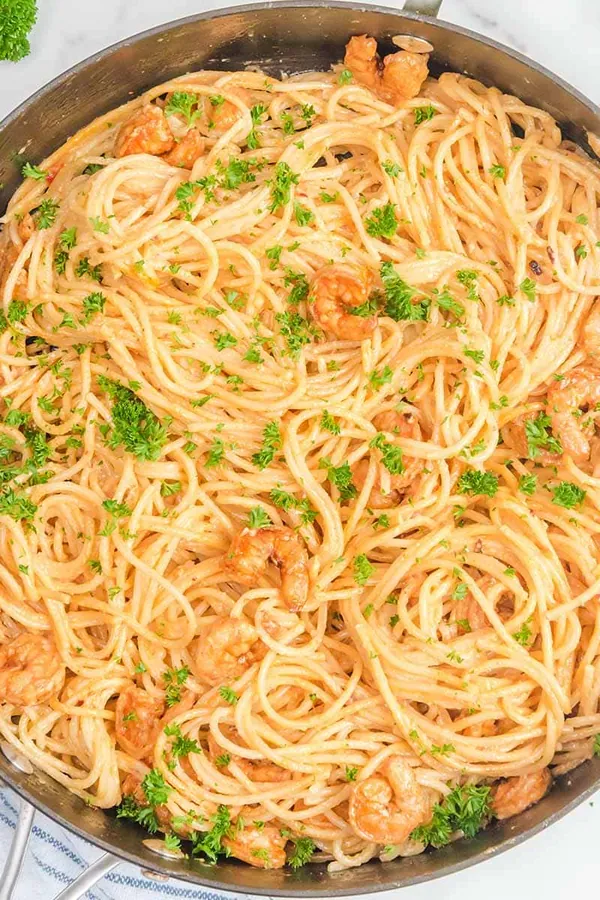Bang Bang Shrimp Pasta