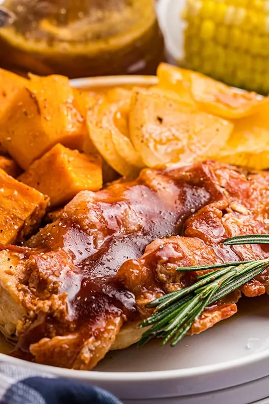 BBQ Chicken Foil Packet Recipe